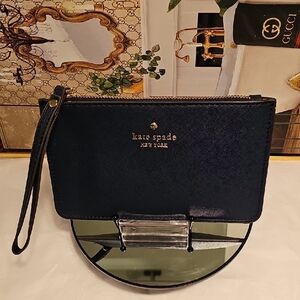 Kate Spade Navy Wristlet Clutch